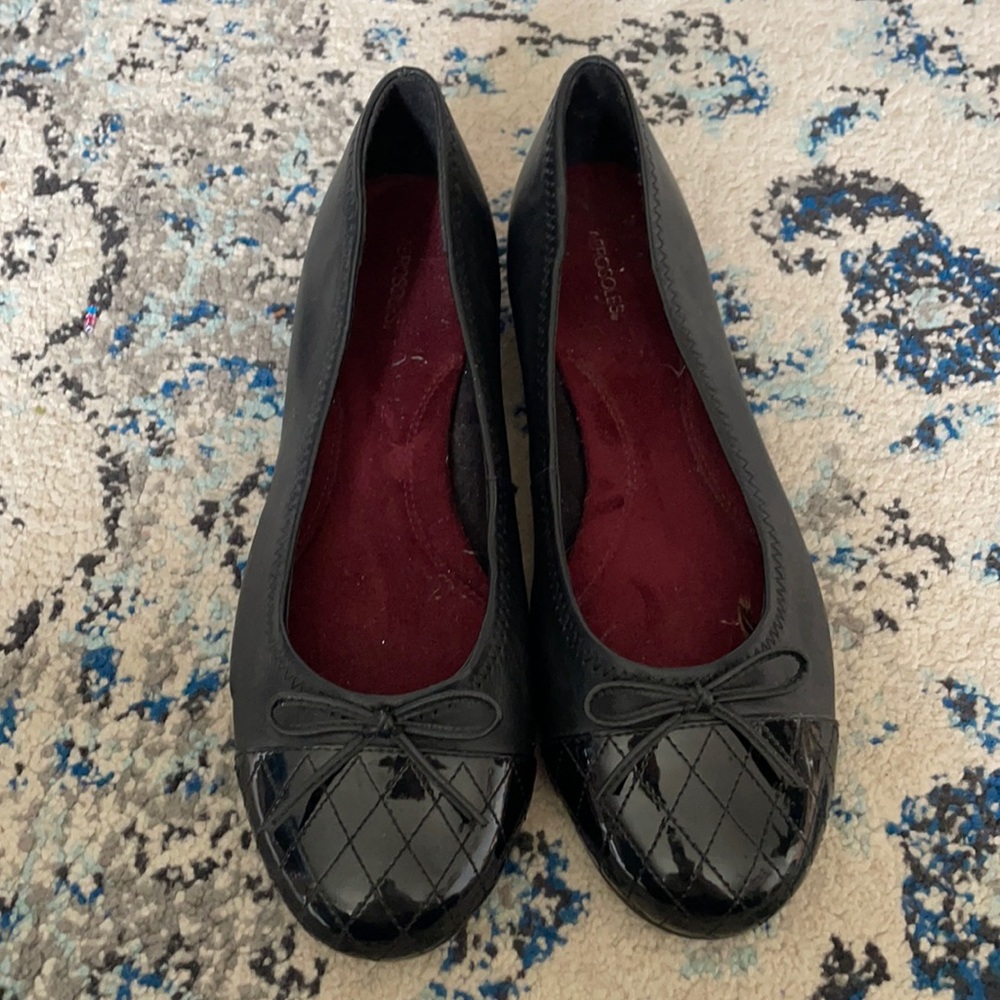 Aerosoles black flats